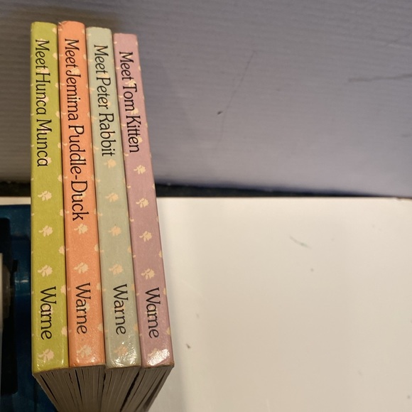 Vintage 1987 Set of 4 Beatrix Potter Board Books - Picture 11 of 14